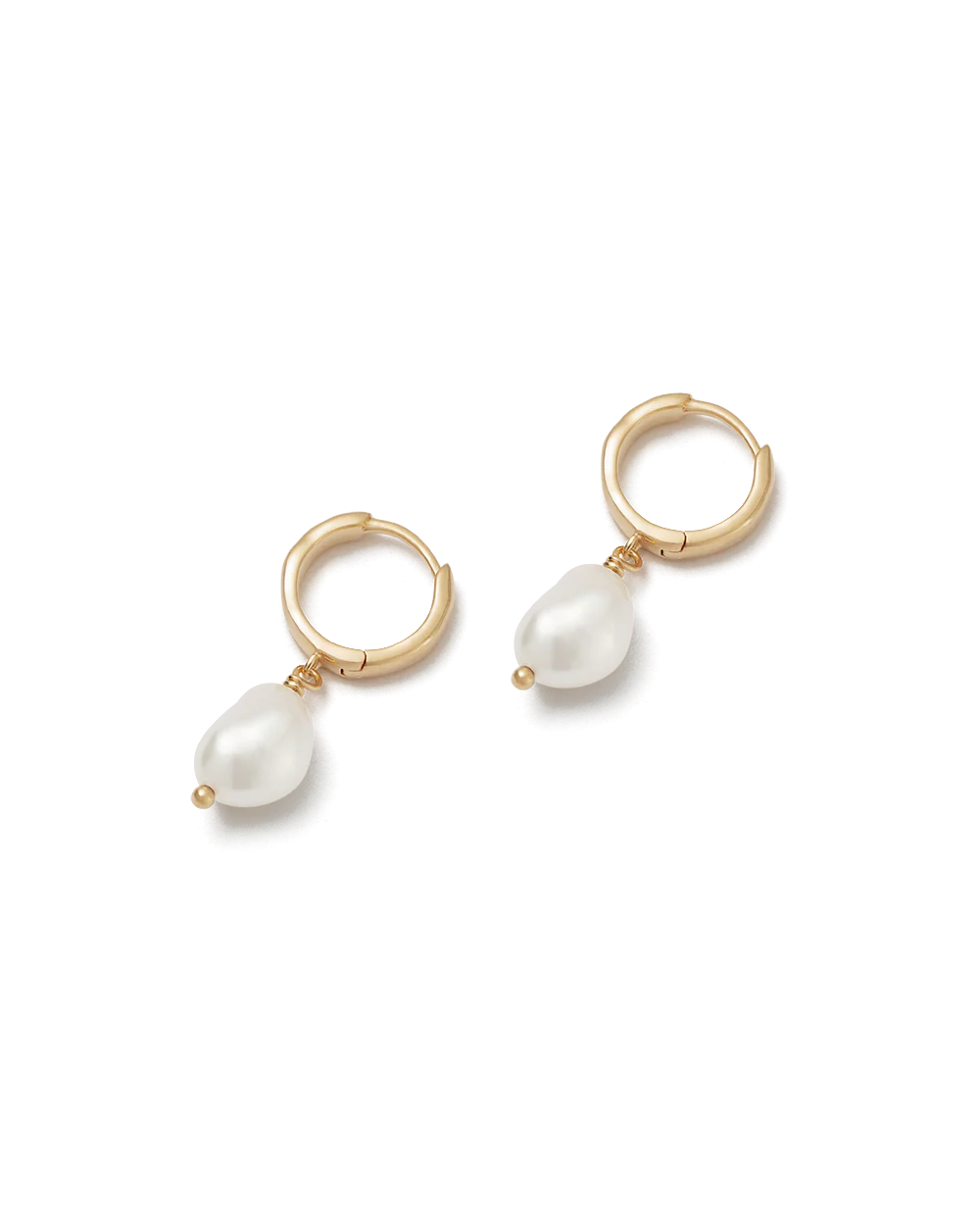 SOLSTICE HOOPS (18K GOLD PLATED) - Image 4