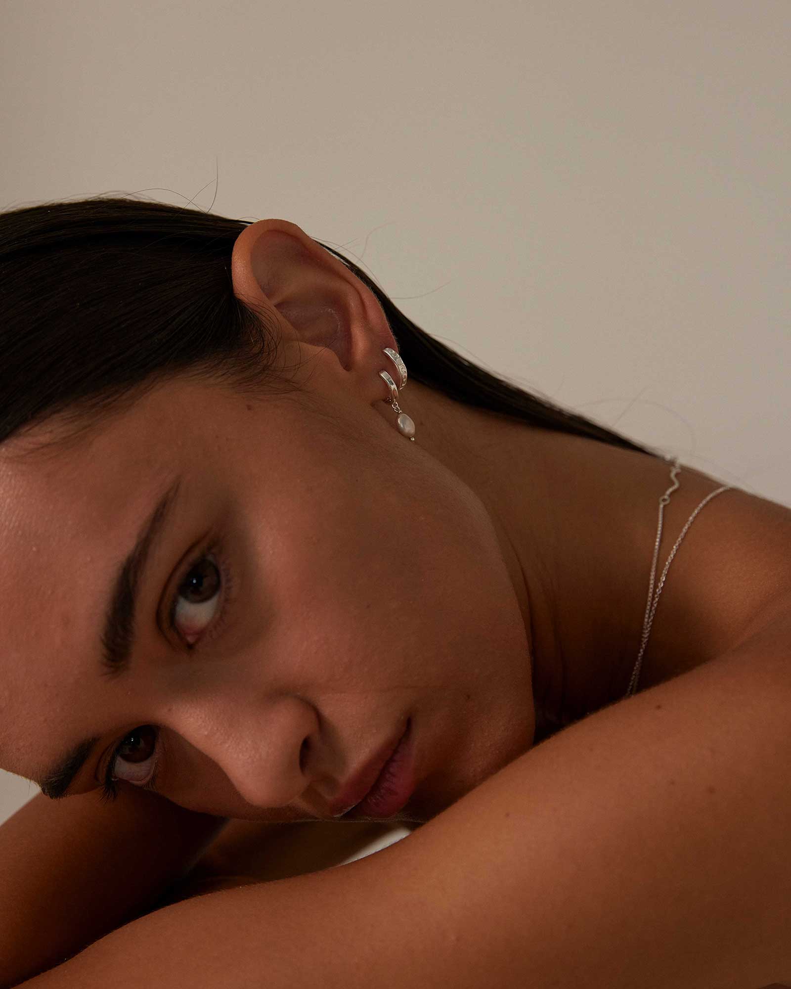 SOLSTICE HOOPS (STERLING SILVER) - Image 6