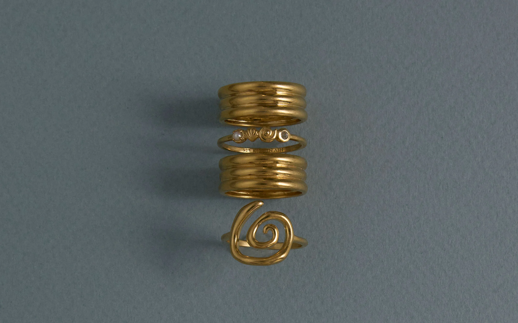 STEADFAST RING (18K GOLD PLATED) - Image 3