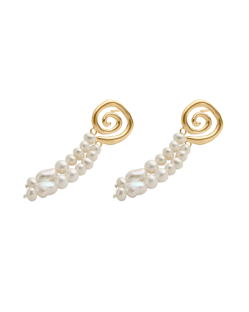 SWEET ESCAPE EARRINGS (18K GOLD PLATED) - Image 3