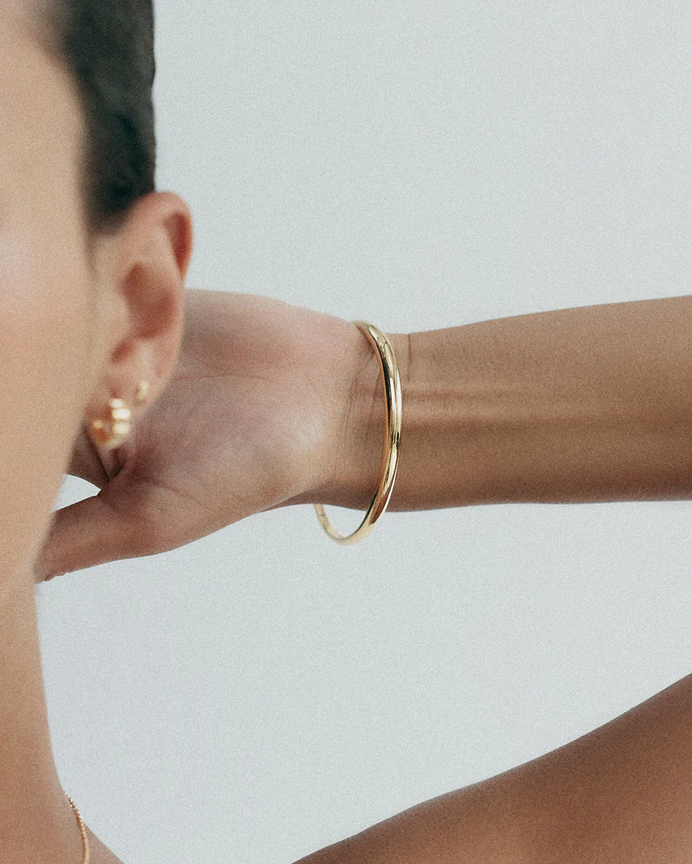 SYMPHONY BANGLE (18K GOLD PLATED) - Image 2