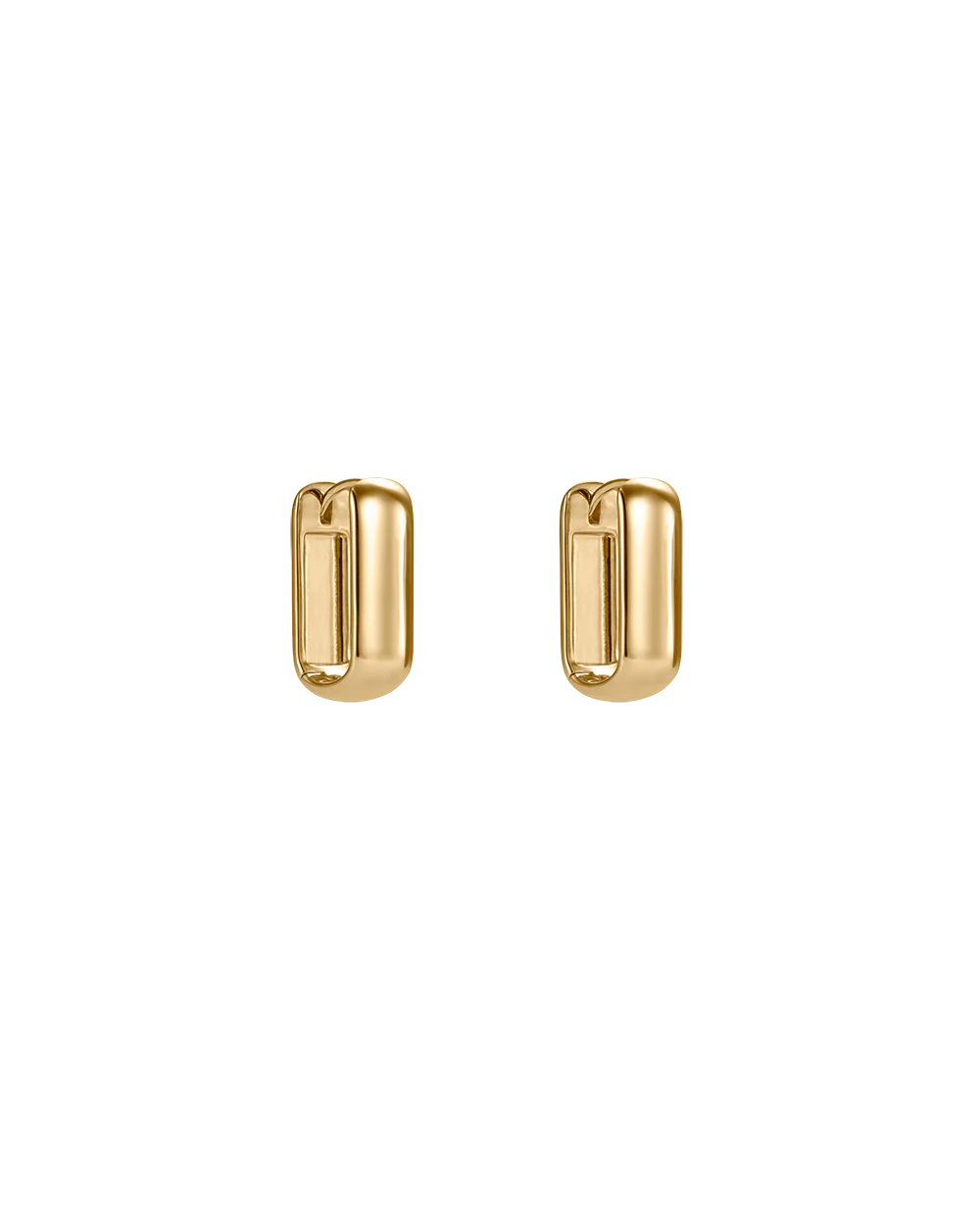 SYMPHONY HOOPS MEDIUM (18K GOLD PLATED)