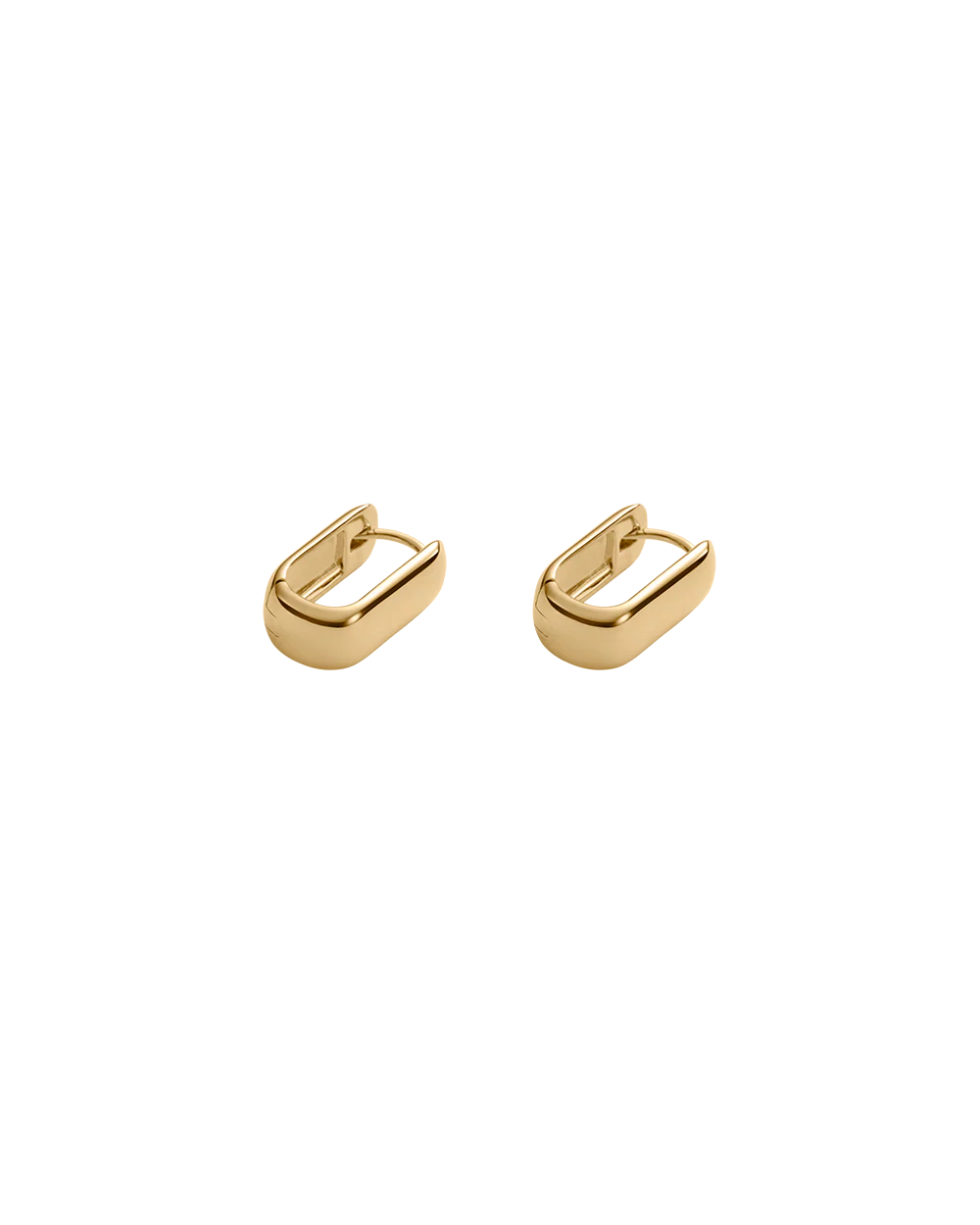 SYMPHONY HOOPS SMALL (18K GOLD PLATED) - Image 3