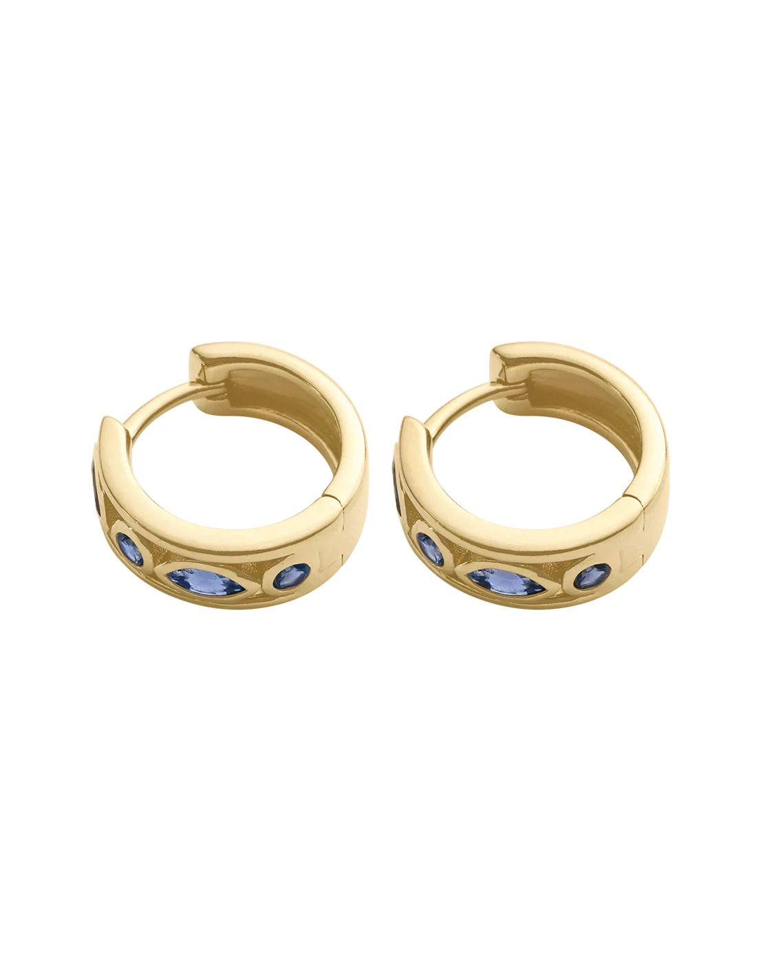 SYNERGY HOOPS (18K GOLD PLATED) - Image 3