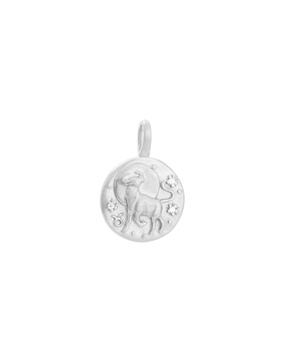 TAURUS PETITE ZODIAC (STERLING SILVER)