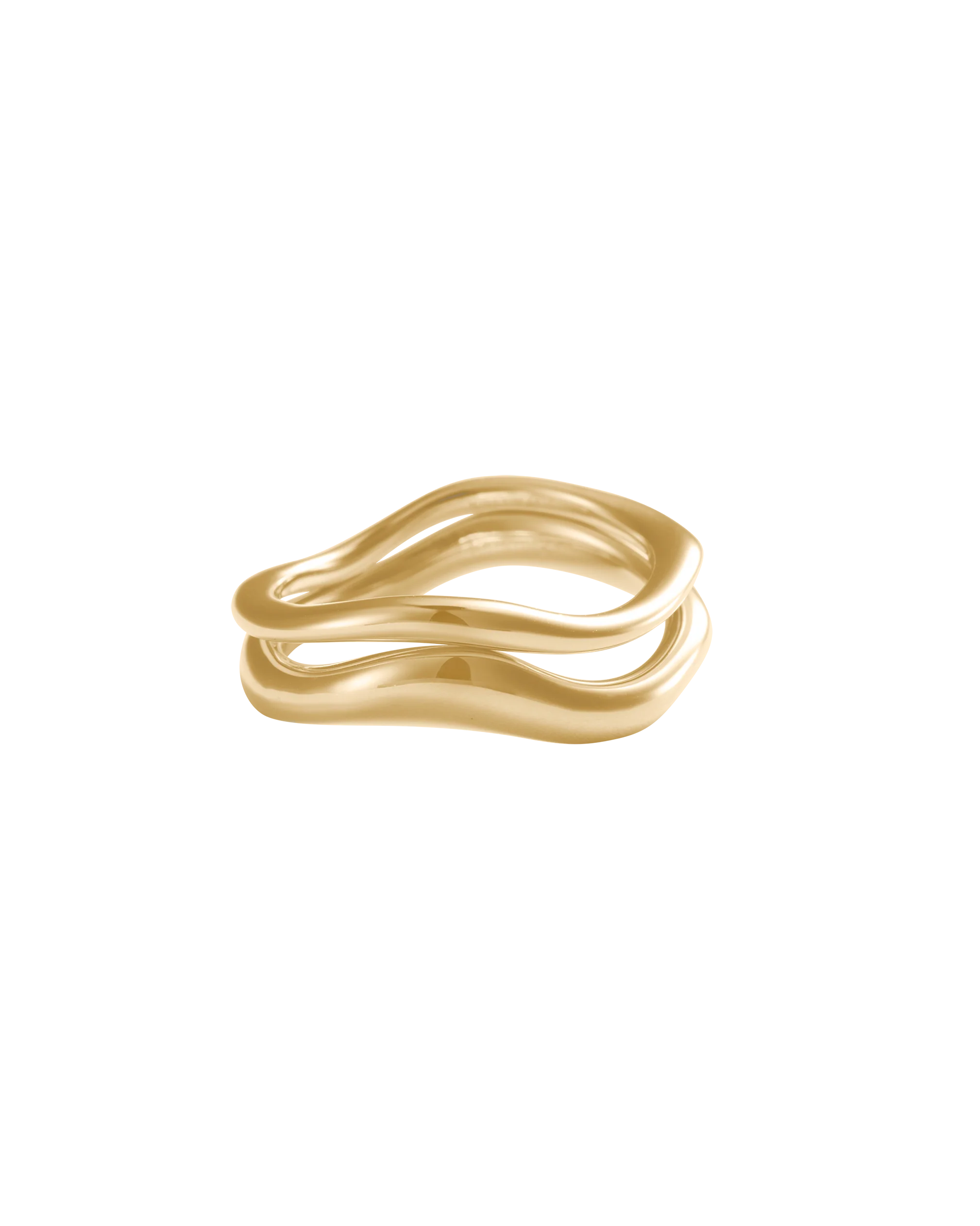 TEMPO STACKING RING SET (18K GOLD PLATED)