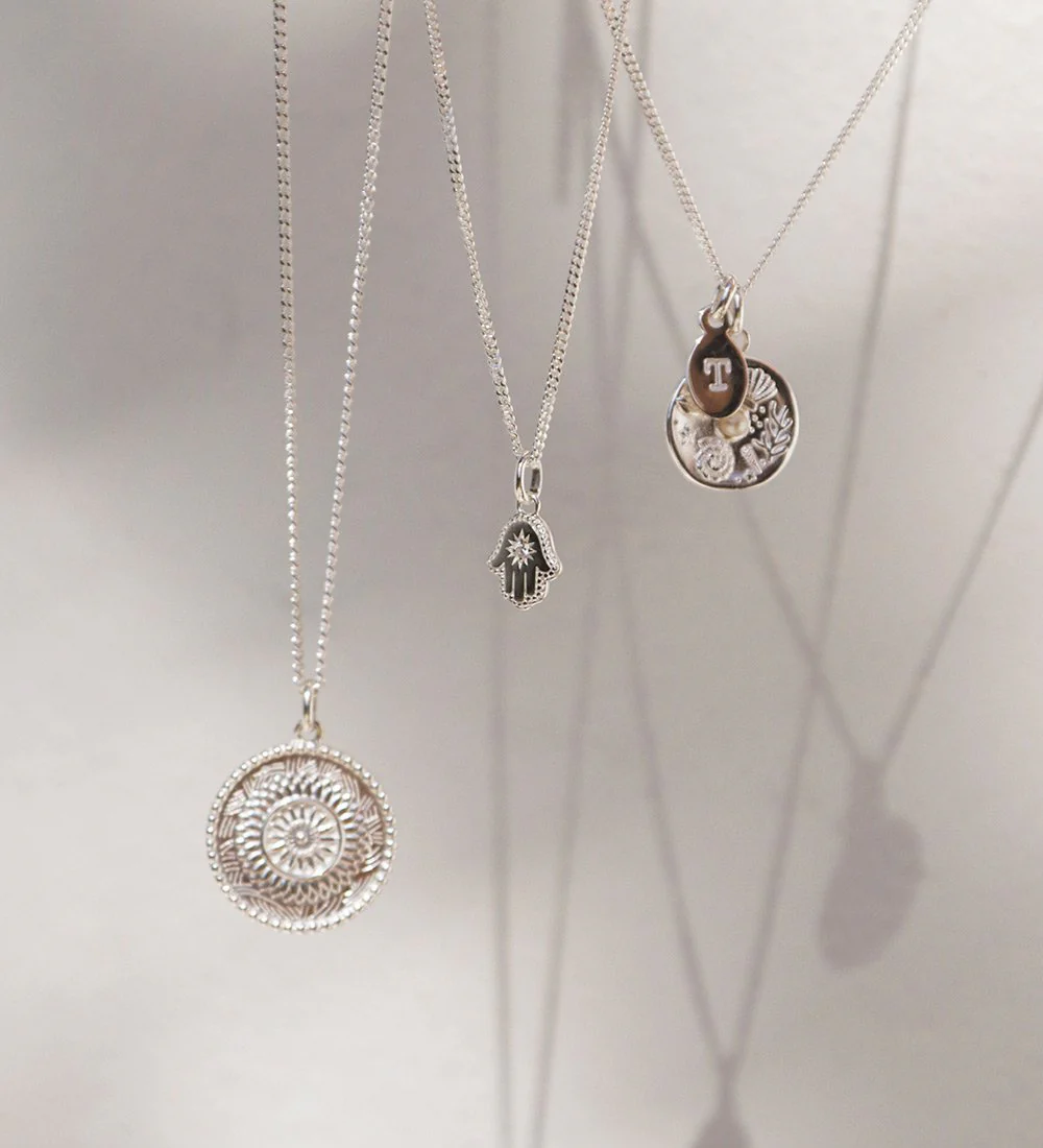 TINY BY THE SEA COIN (STERLING SILVER) - Image 3