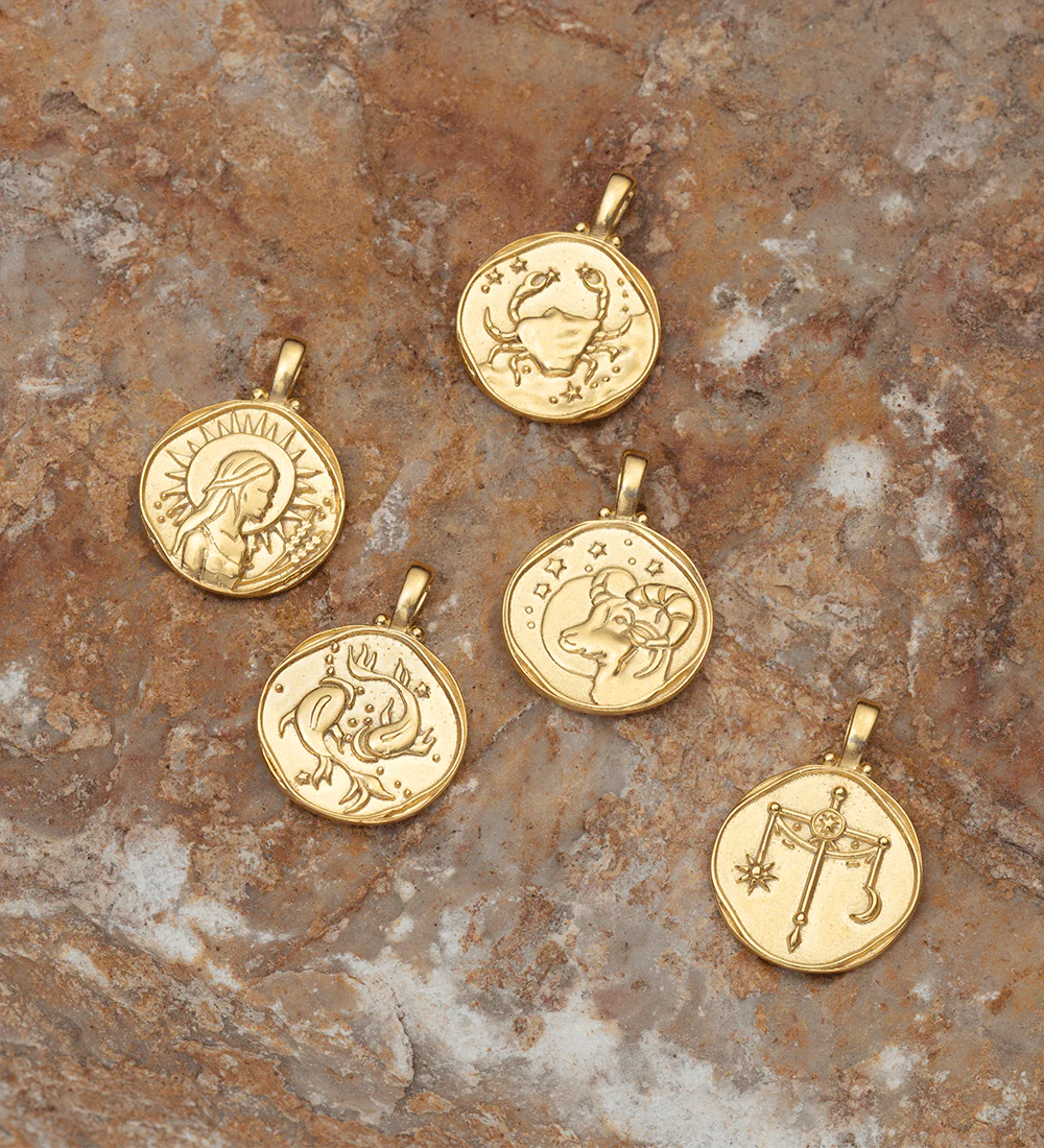 VIRGO ZODIAC (18K GOLD VERMEIL) - Image 5
